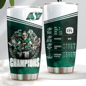Saskatchewan Roughriders 2025 Grey Cup Champions Tumbler Cup - HOATT14784