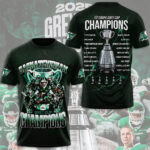 Saskatchewan Roughriders 2025 Grey Cup Champions 3D Apparel – TMTHU2244