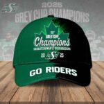 Saskatchewan Roughriders 2025 Grey Cup Champions Classic Cap – HOATT14759