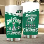 Saskatchewan Roughriders 2025 Grey Cup Champions Tumbler Cup – HOATT14745