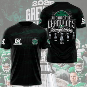 Saskatchewan Roughriders 3D Apparel - TMTHU2336