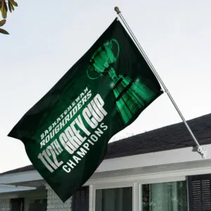 Saskatchewan Roughriders 3D Double-side House Flag - TMTHU2332