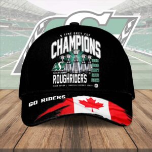 Saskatchewan Roughriders 2025 Grey Cup Champions Classic Cap - HOATT14822