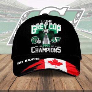 Saskatchewan Roughriders 2025 Grey Cup Champions Classic Cap - HOATT14825