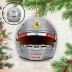 Scuderia Ferrari Las Vegas x Lewis Hamilton Custom Shape 2-sided Acrylic Ornament – TANTN18807