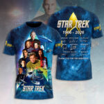 Star Trek 60th Anniversary 3D Apparel - HOATT14689