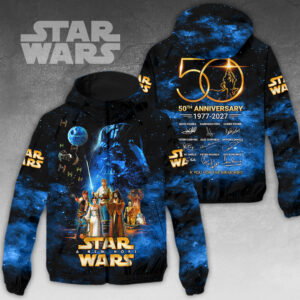 Star Wars 50th Anniversary 3D Windbreaker Jacket - HOATT14630