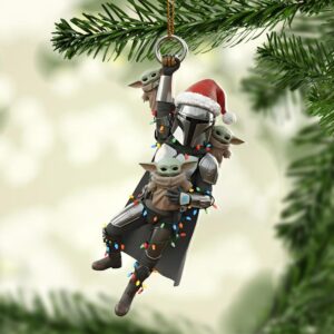 Star Wars Custom Shape 2-sided Acrylic Ornament – HOATT14501