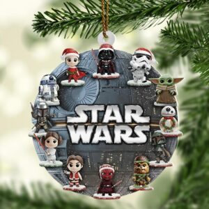 Star Wars Custom Shape 2-sided Acrylic Ornament – HOATT14502