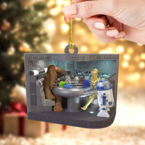 Star Wars Custom Shape 2-sided Acrylic Ornament – TMTHU2226