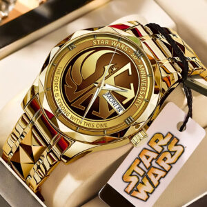 Star Wars 50th Anniversary Alloy Luxury Quartz Watch - TMTHU2178
