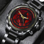 Star Wars 50th Anniversary Black Stainless Steel Watch - TMTHU2363