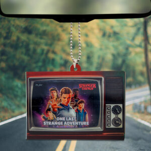 Stranger Things Custom shape 2-sided Acrylic Car Ornament - TANTN18991