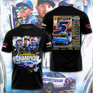 Kyle Larson 2025 NASCAR Cup Series Champions 3D Apparel – TMTHU1879