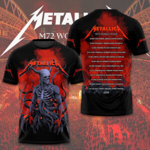 Metallica 3D Apparel – TMTHU1931