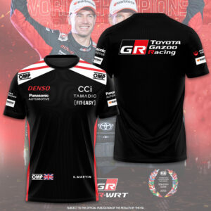 Toyota Gazoo Racing WRT 2025 World Rally Champions 3D Apparel - TMTHU2369