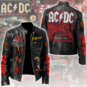 AC/DC Motorcycle Leather Jacket - TANTN17926