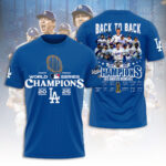 Los Angeles Dodgers World Series 2025 3D Apparel - TANTN18046