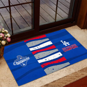 Los Angeles Dodgers World Series 2025 Doormat - TANTN18061