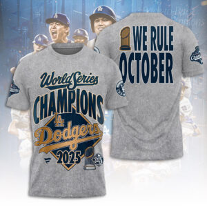 Los Angeles Dodgers World Series 2025 3D Apparel - TANTN18065