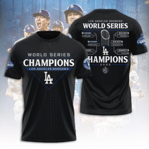 Los Angeles Dodgers World Series 2025 3D Apparel - TANTN18069