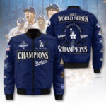 Los Angeles Dodgers World Series 2025 3D Bomber Jacket - TANTN18072