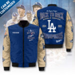 Personalized Los Angeles Dodgers World Series 2025 3D Bomber Jacket - TANTN18078