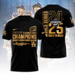 Los Angeles Dodgers World Series 2025 3D Apparel - TANTN18134