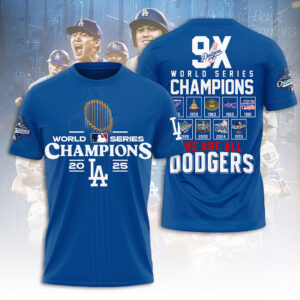 Los Angeles Dodgers World Series 2025 3D Apparel - TANTN18138