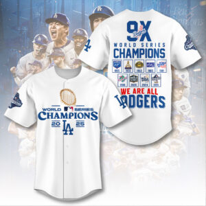 Los Angeles Dodgers World Series 2025 Baseball Jersey - TANTN18139