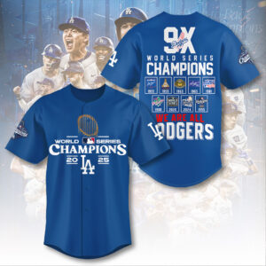Los Angeles Dodgers World Series 2025 Baseball Jersey - TANTN18158