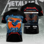 Metallica Tour 2026 3D Apparel - TANTN18180