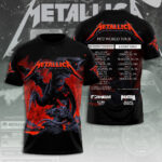 Metallica Tour 2026 3D Apparel - TANTN18181