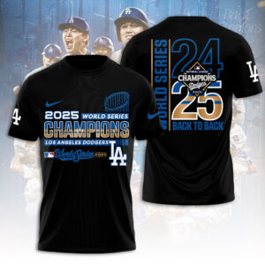Los Angeles Dodgers World Series 2025 3D Apparel – TANTN18216