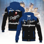 Los Angeles Dodgers World Series 2025 Hooded Baseball Jacket - TANTN18221