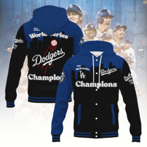 Los Angeles Dodgers World Series 2025 Hooded Baseball Jacket - TANTN18221