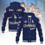 Los Angeles Dodgers World Series 2025 Hooded Baseball Jacket - TANTN18222