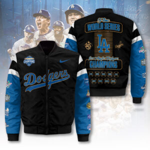 Los Angeles Dodgers World Series 2025 3D Bomber Jacket - TANTN18227