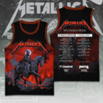 Metallica Tour 2026 Basketball Jersey - TANTN18259