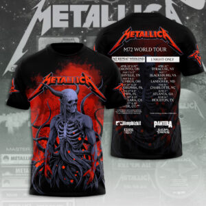 Metallica Tour 2026 3D Apparel – TANTN18312