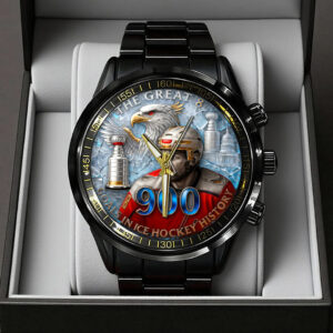 Alex Ovechkin x Washington Capitals Black Stainless Steel Watch - TANTN18405