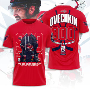 Alex Ovechkin x Washington Capitals 3D Apparel – TANTN18406