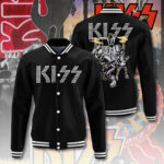 KISS x Alive! 50th Anniversary 3D Varsity Jacket - TANTN18478