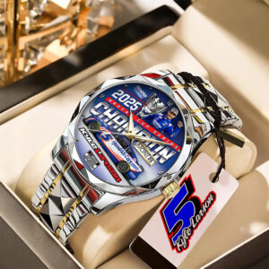 Kyle Larson 2025 NASCAR Cup Series Champion Alloy Luxury Quartz Watch - TANTN18544