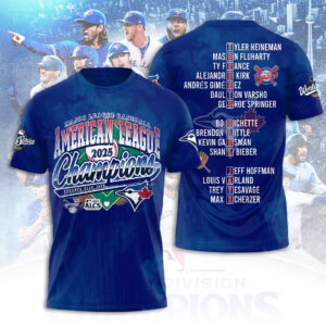 Toronto Blue Jays WinCraft 2025 American League Champions 3D Apparel – TANTN18586
