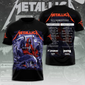 Metallica Tour 2026 3D Apparel - TANTN18593