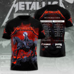 Metallica Tour 2026 3D Apparel - TANTN18627