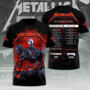 Metallica Tour 2026 3D Apparel - TANTN18627
