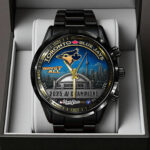 Toronto Blue Jays WinCraft 2025 American League Champions Black Stainless Steel Watch – TANTN18702