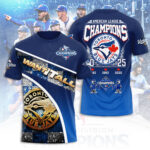 Toronto Blue Jays WinCraft 2025 American League Champions 3D Apparel – TANTN18714